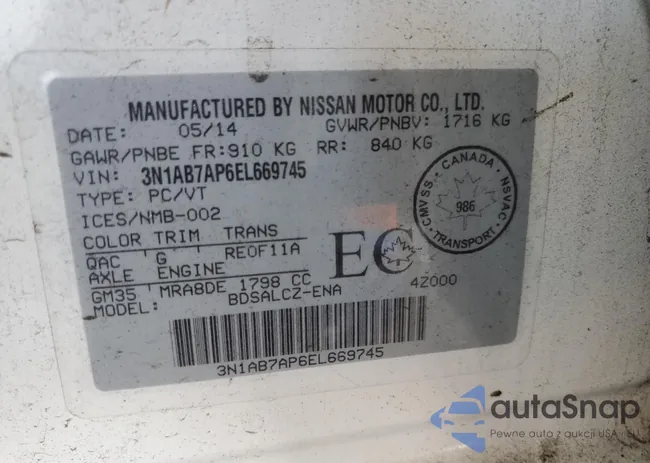 3N1AB7AP6EL669745: 64462255