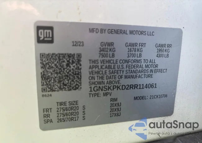 1GNSKPKD2RR114061: 66180715