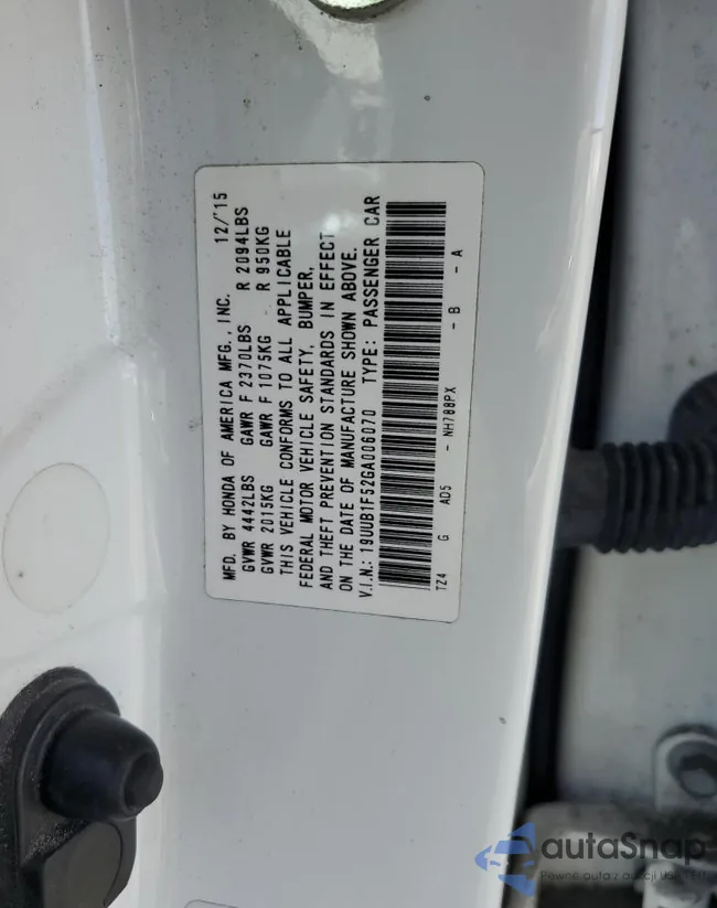 19UUB1F52GA006070: 65948215