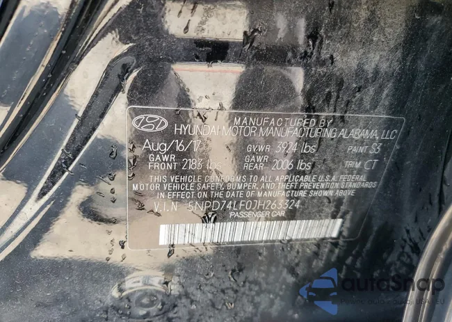 5NPD74LF0JH263324: 66025705