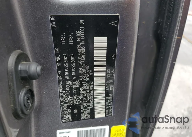 5TDYK3DC2GS748842: 66277545