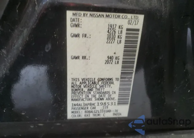 1N4AL3AP8HC198531: 64664815