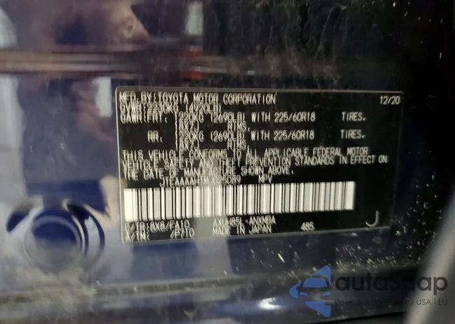 JTEAAAAH1MJ025089: 66803645