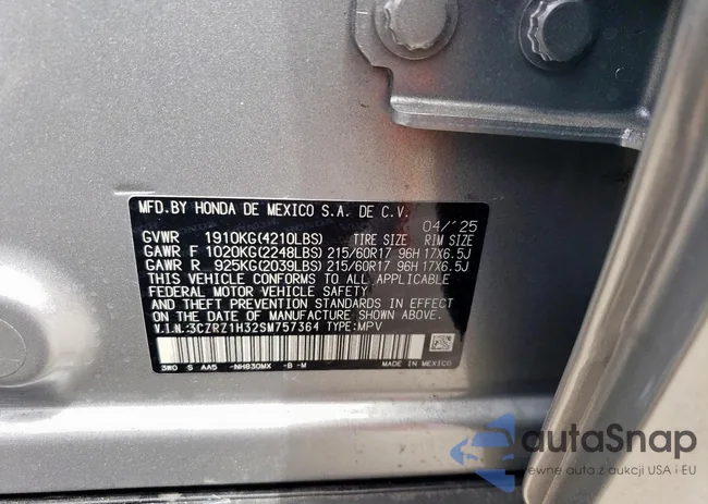 3CZRZ1H32SM757364: 66109215