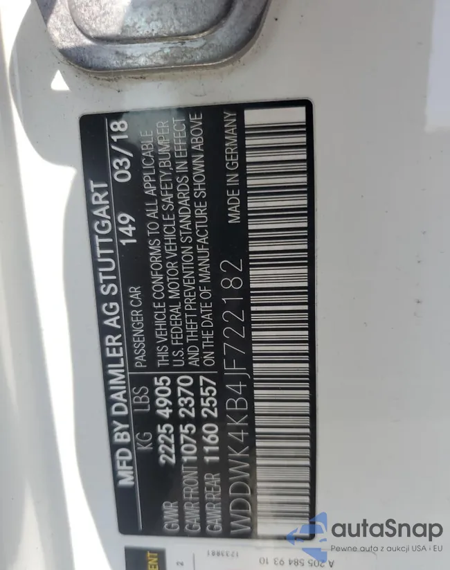 WDDWK4KB4JF722182: 63760835