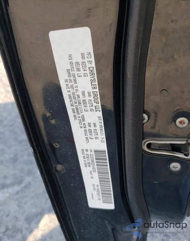 2C3CDXBG2EH102332: 65249745