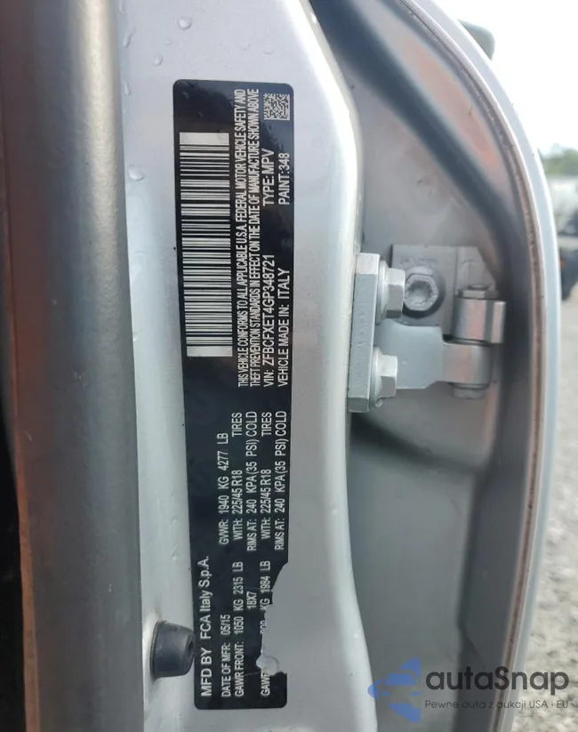 ZFBCFXET4GP348721: 63558455