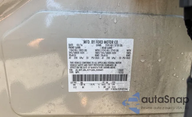 2LMTJ8LR7GBL59941: 65641485