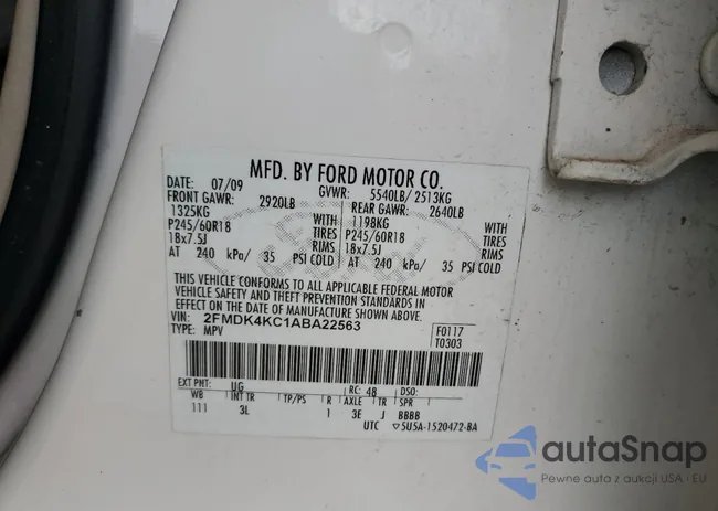 2FMDK4KC1ABA22563: 64263355