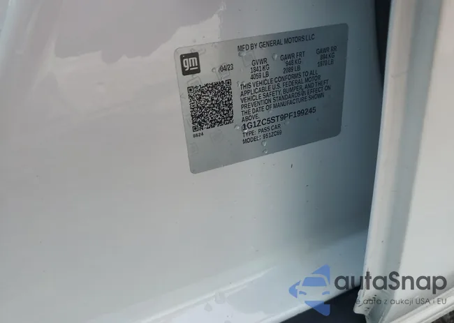 1G1ZC5ST9PF199245: 64411465