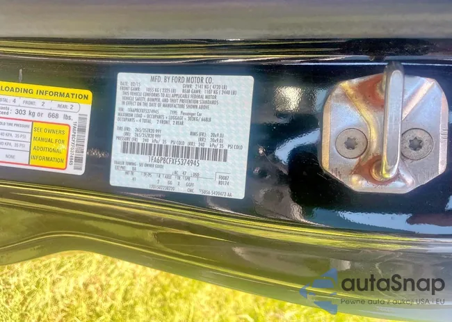 1FA6P8CFXF5374945: 67069735