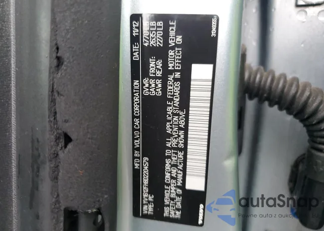 YV1612FH8D2204579: 66897865