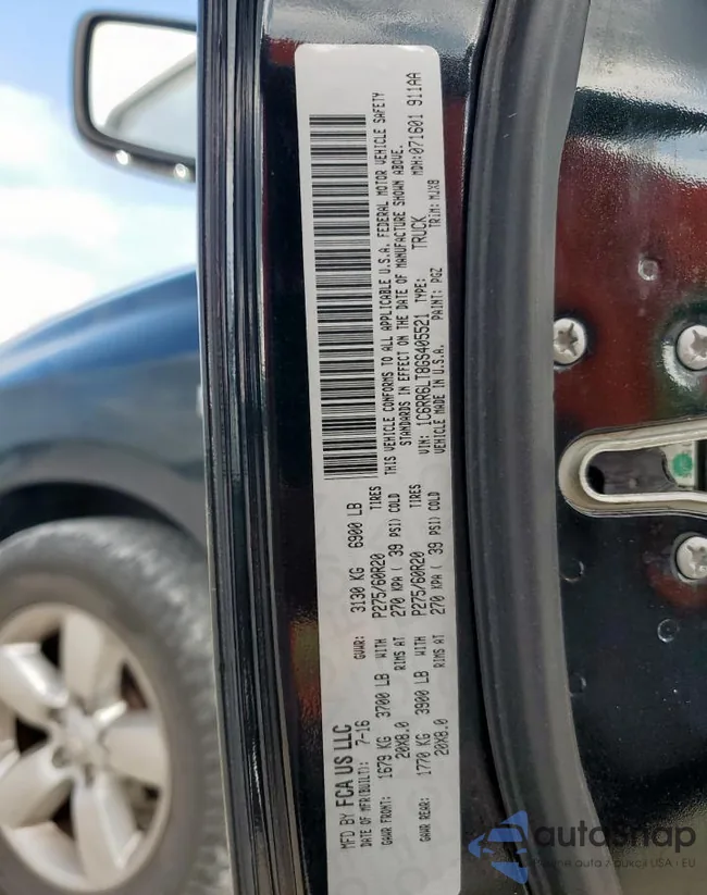 1C6RR6LT8GS405521: 64653605