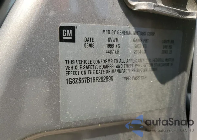 1G8ZS57B18F282898: 66641575