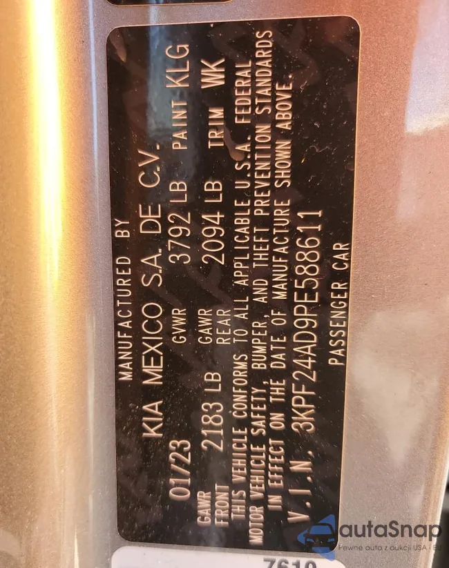 3KPF24AD9PE588611: 66635165