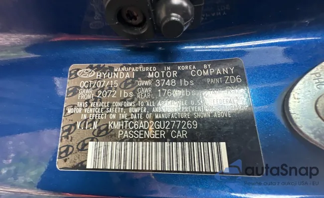 KMHTC6AD2GU277269: 68119524