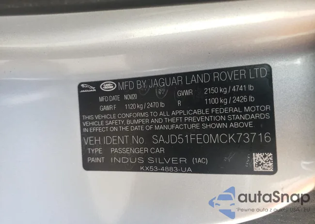 SAJD51FE0MCK73716: 67215824