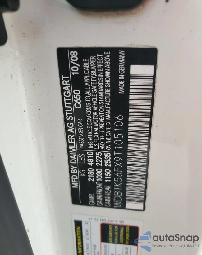 WDBTK56FX9T105106: 68090824