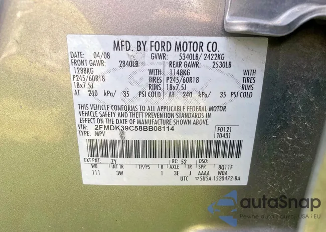 2FMDK39C58BB08114: 68394585