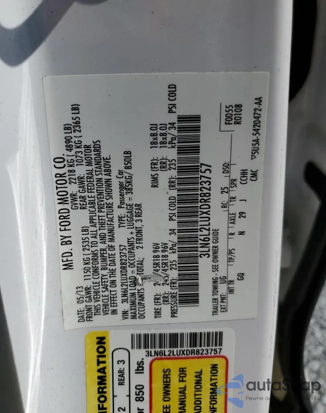 3LN6L2LUXDR823757: 67512355