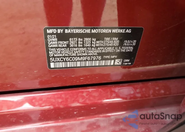 5UXCY6C09M9F67976: 69879725