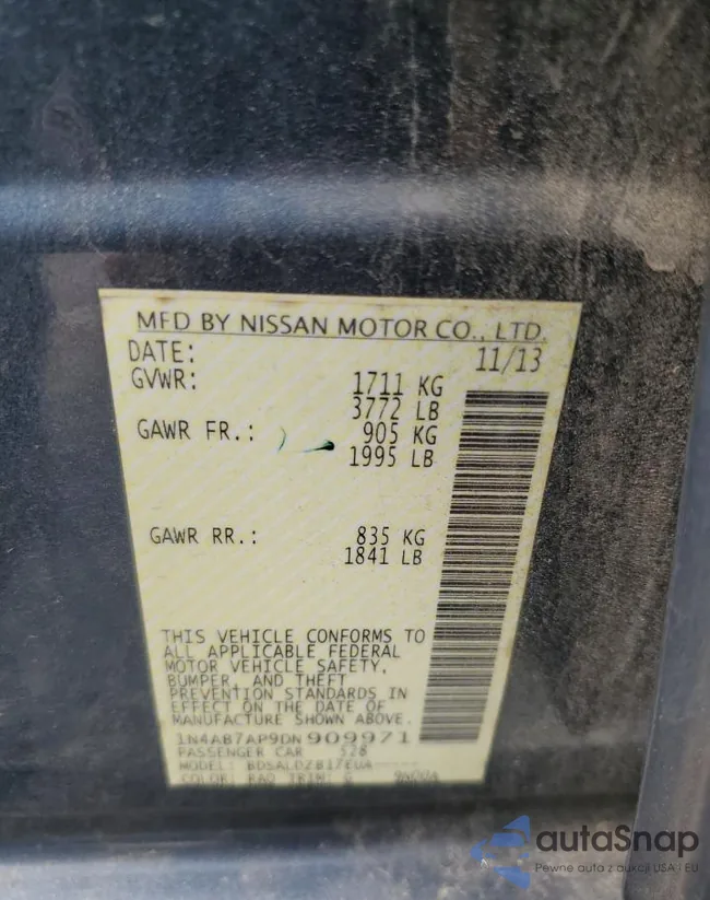 1N4AB7AP9DN909971: 69031815