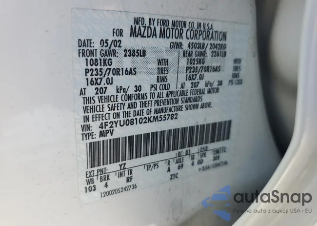 4F2YU08102KM55782: 68877925