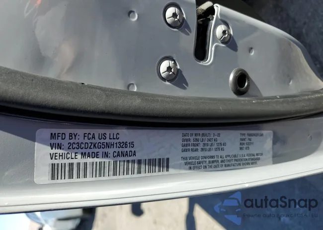 2C3CDZKG5NH132615: 68718005