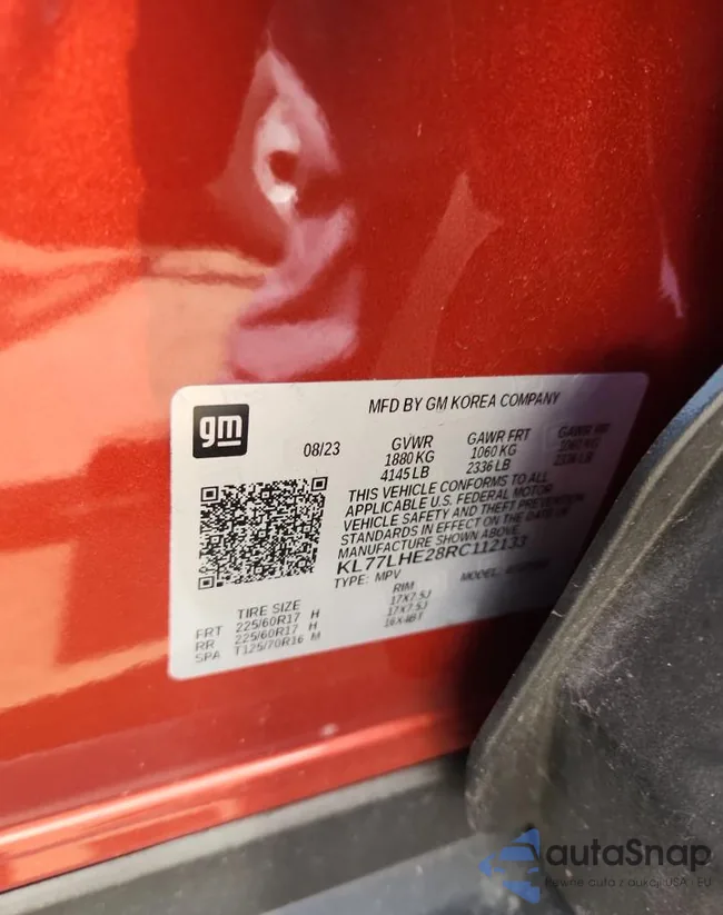 KL77LHE28RC112133: 68450055