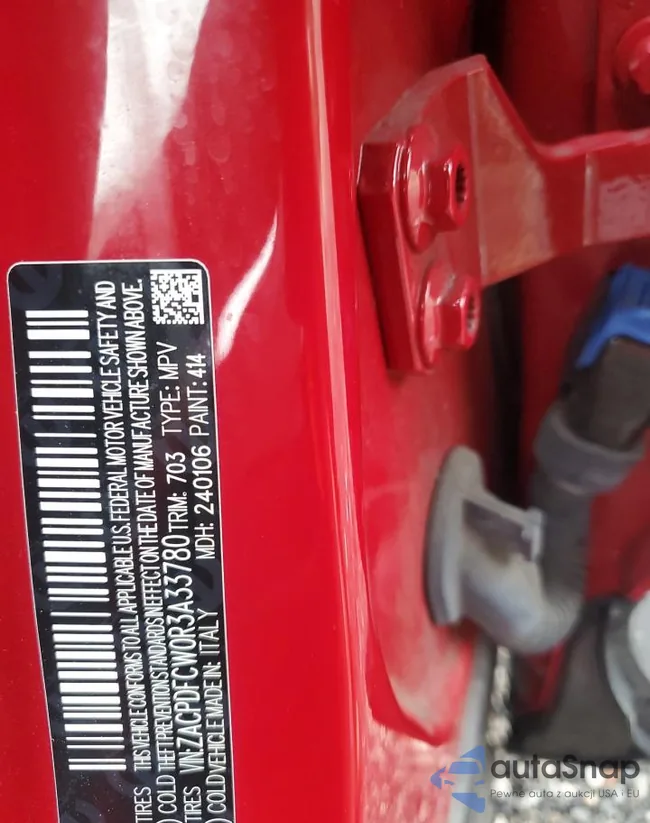 ZACPDFCW0R3A33780: 69205115