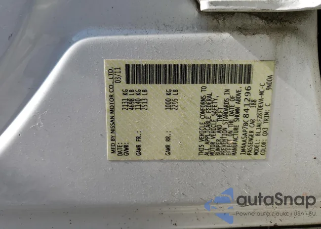 1N4AA5AP7BC841296: 71175475