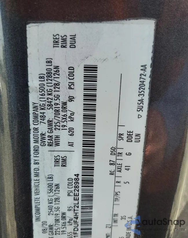 1FDUF4HT2LEE28984: 68244375