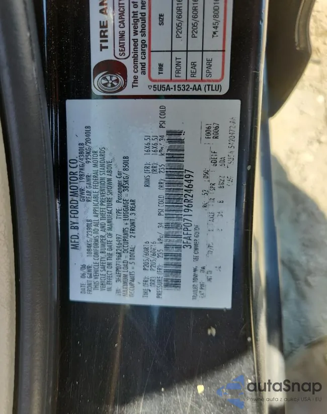 3FAFP07196R246497: 70631495