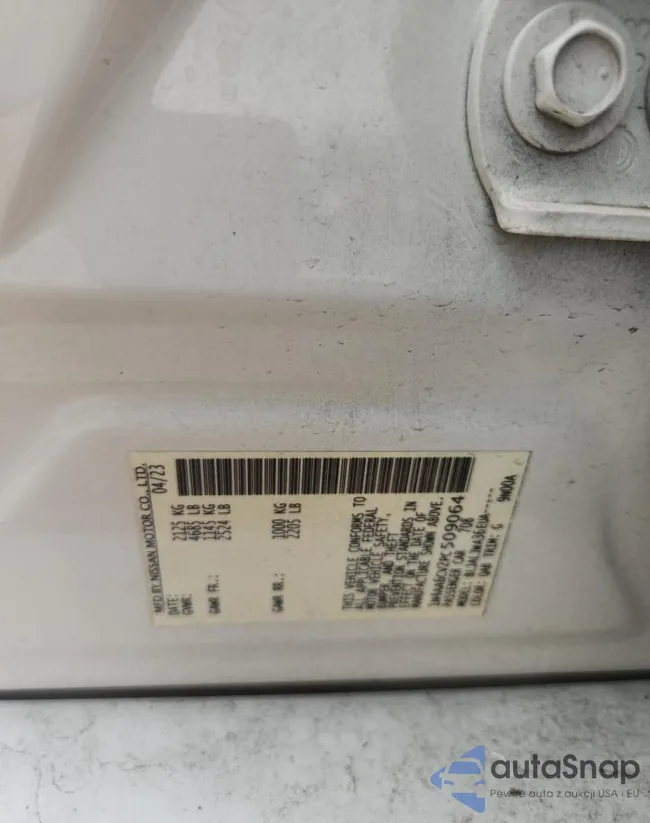 1N4AA6CV2PC509064: 66811205