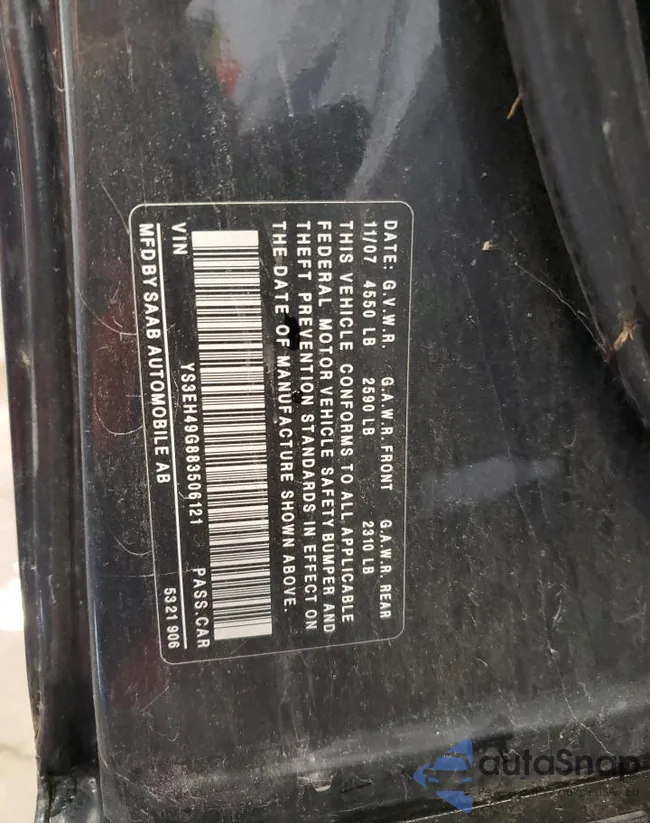 YS3EH49G883506121: 67732505