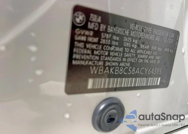 WBAKB8C58ACY64395: 68226865