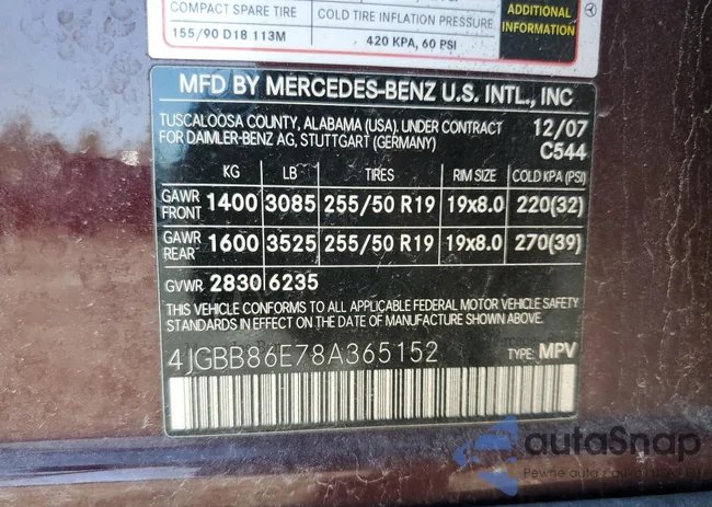 4JGBB86E78A365152: 68274465