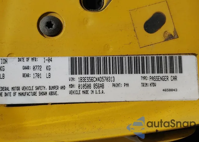 1B3ES56CX4D570313: 68158825