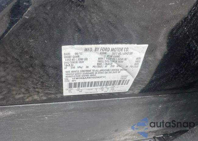 1FM5K8AR8HGD93711: 68481695