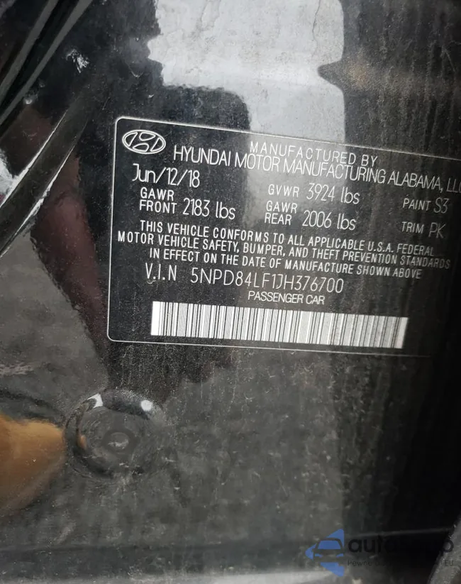 5NPD84LF1JH376700: 69094225