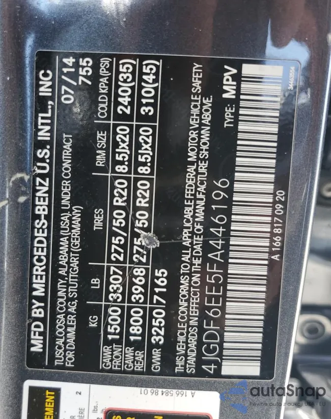 4JGDF6EE5FA446196: 67589765