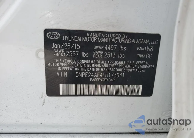 5NPE24AF4FH173641: 68763565