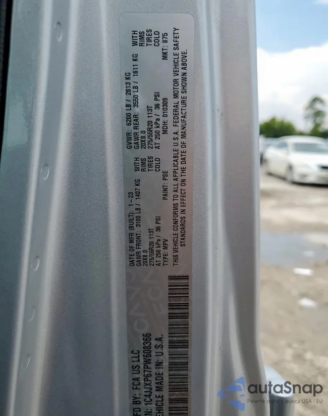 1C4JJXP67PW608366: 69973165