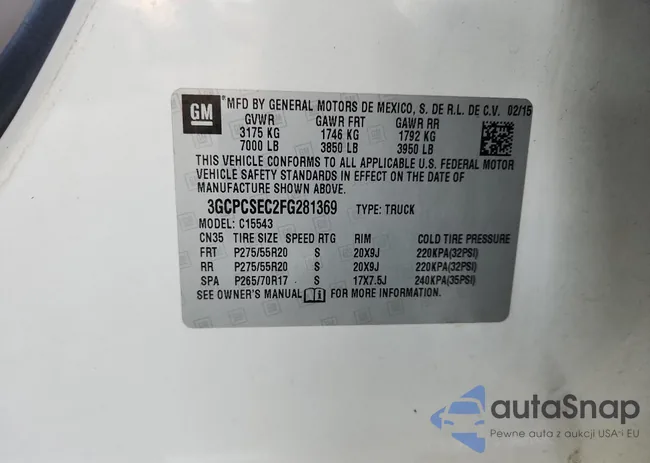 3GCPCSEC2FG281369: 70358075