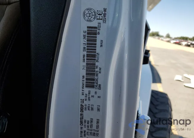 1C4BJWEG0CL100276: 68765685