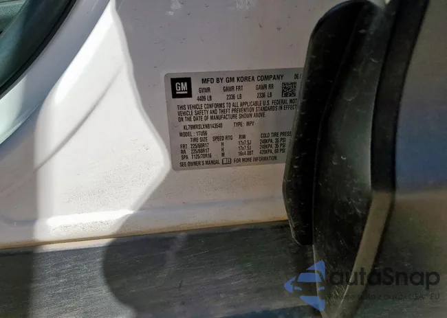 KL79MRSLXNB143540: 67651125