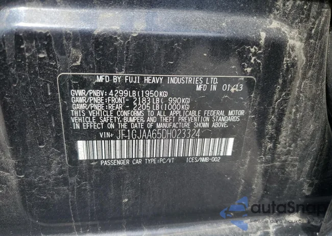 JF1GJAA65DH023324: 70107155