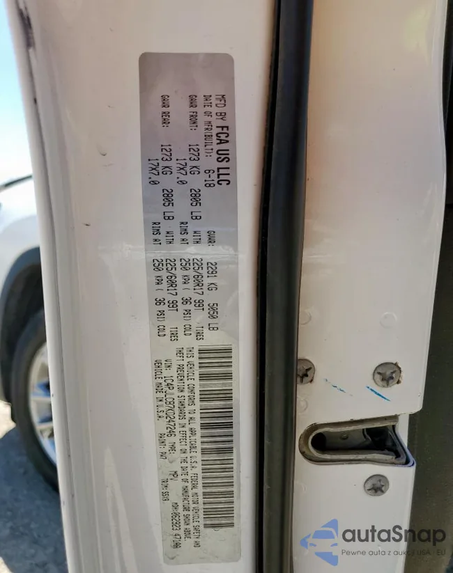 1C4PJLCB7KD247246: 70083815