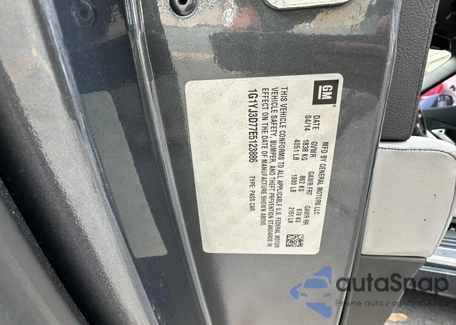 1G1YJ3D77E5123886: 69747245