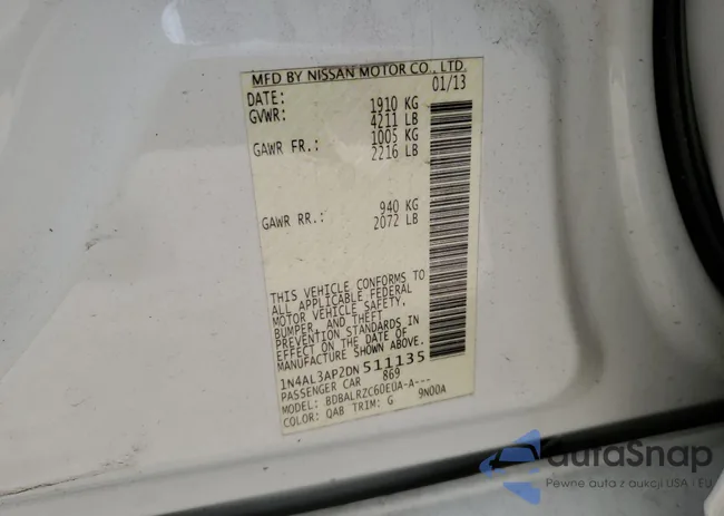 1N4AL3AP2DN511135: 68878205